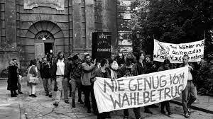 Kommunalwahlergebnisse werden gefälscht, Protestdemonstrationen werden gewaltsam aufgelöst