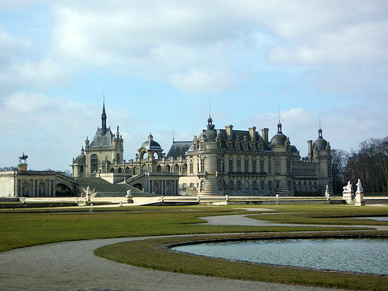 Palacio de Chantilly.