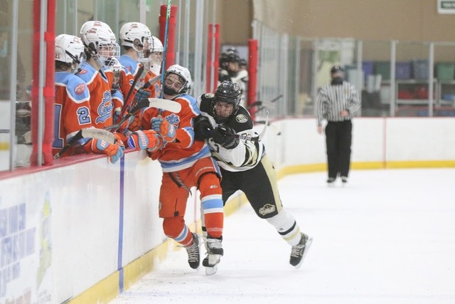 A picture of me playing on my new team.