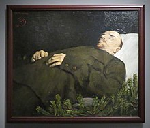 Lenin dies