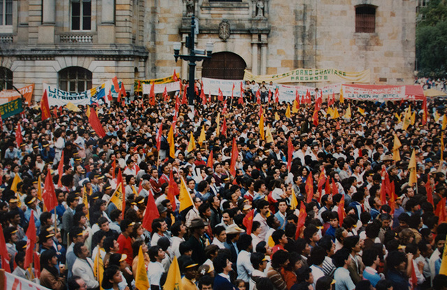 Primer congreso nacional en Bogotá de la UP