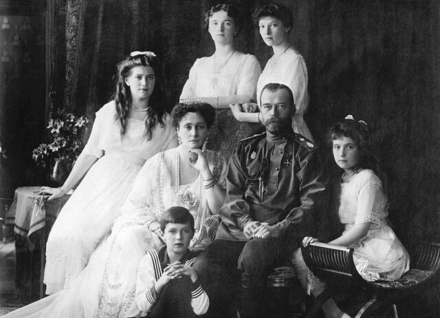 The execution of the Romanovs