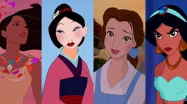 Timeline: Princesas Disney
