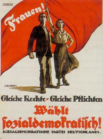 Women suffrage in Germany