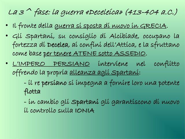 Fase Deceleica 413-404 a.C.