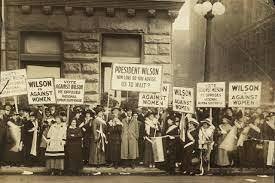 Women suffrage in USA