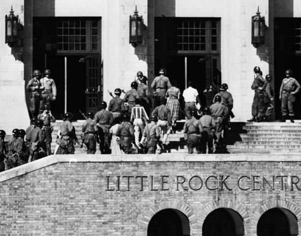 Terminando con la segregación en Little Rock
