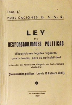 Llei de responsabilitats polítiques (Nacional)