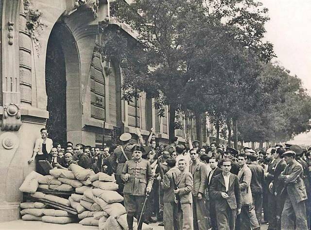 La caserna de Montaña