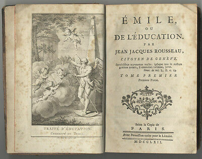 Émile ou de l´éducation de Jean-Jacques Rousseau
