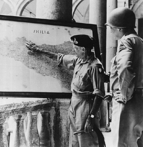 El ejército anglo-estadounidense desembarca en Sicilia