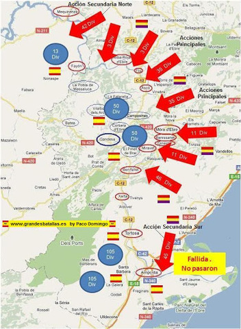 Darrera ofensiva republicana a Catalunya