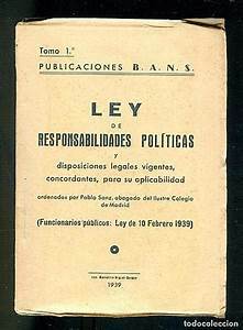 Llei de Responsabilitats Polítiques