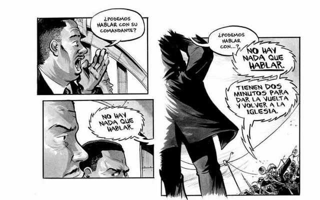 explicaba a los jóvenes la teoria de la no violencia y la resistencia pasiva