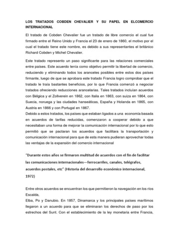 Tratado Cobden-Chevalier