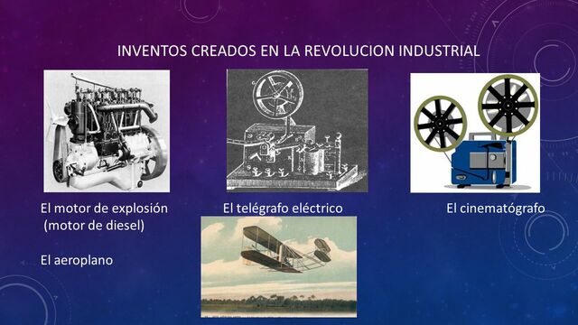 Invención del telegrafo y del aeroplano