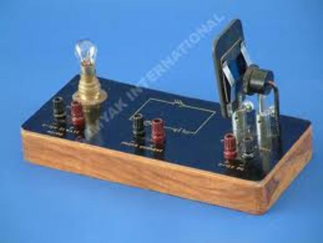 Photoelectric cells discovered