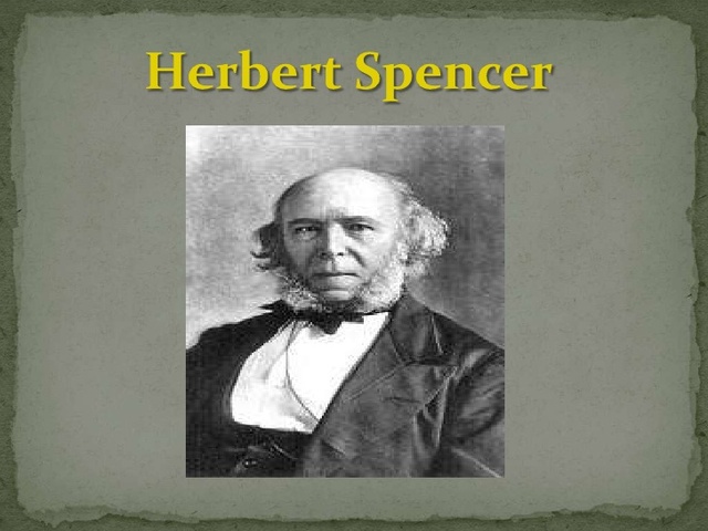 Herbert Spencer