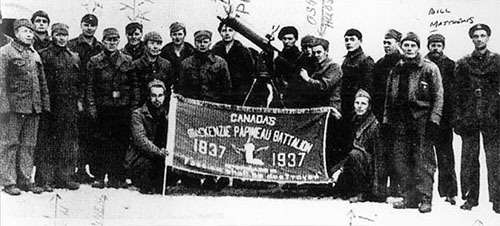 The Mackenzie-Papineau Battalion.