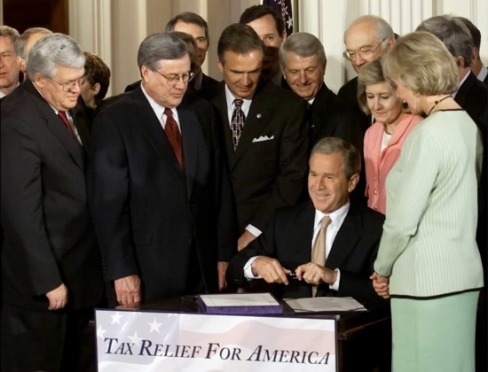 Bush tax cuts/911 attack