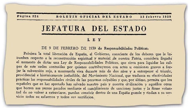LLEI DE RESPONSABILITATS POLÍTIQUES