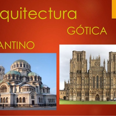 Timeline: El arte bizantino y arte gótico