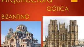 Timeline: El arte bizantino y arte gótico