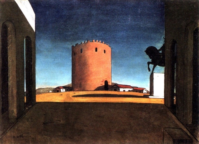 La torre rossa (1913) – Collezione Peggy Guggenheim, Venezia