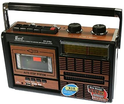 RADIOS CON CASSETTE