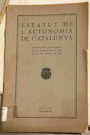 Abolició de l'Estatut d'Autonomia de Catalunya