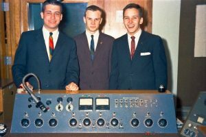 First attempt at an on-campus radio station.