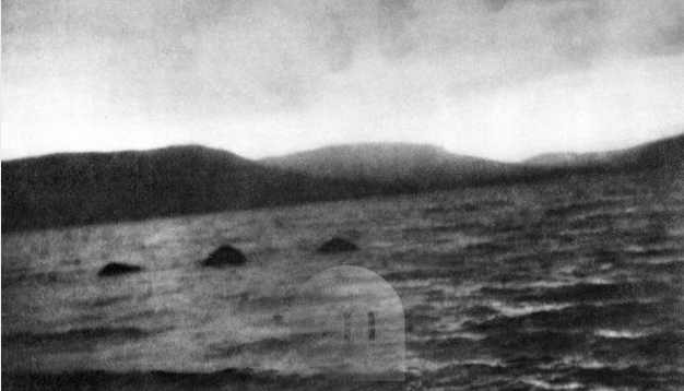 A picture of Nessie's humps is taken