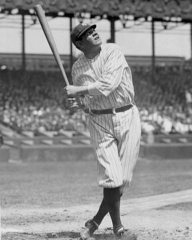 Babe Ruth makes homerun record.