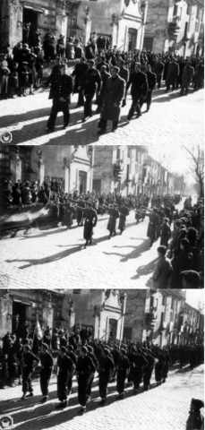 L'entrada de les tropes franquistes
