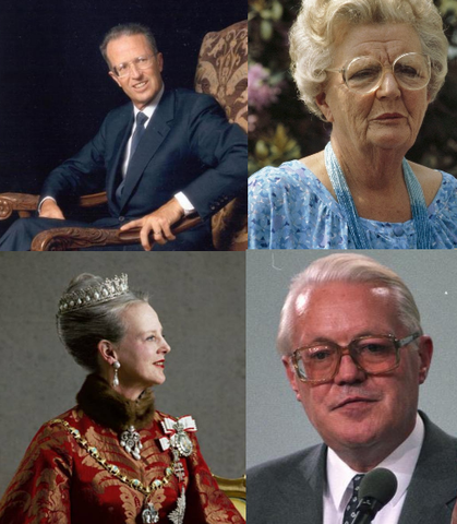 I Reali di Danimarca, Olanda e Belgio invitati a Germania.