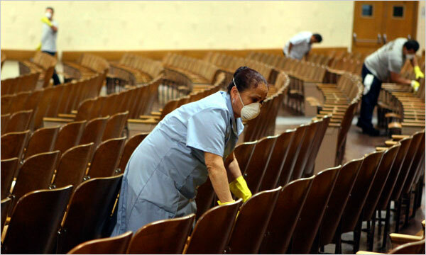 Swine Flu Cleaning Protocols