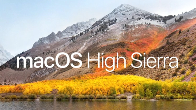 MacOS 10.13: High Sierra (Lobo)
