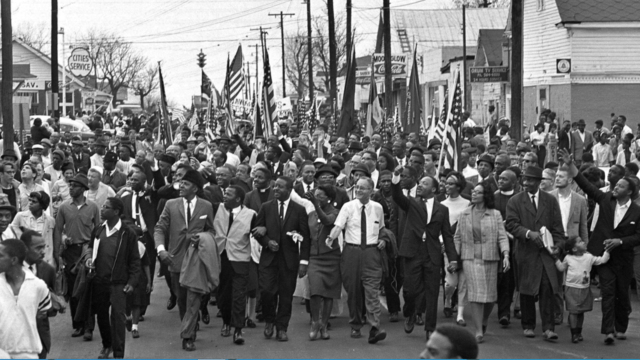 March from Selma, Alabama (African Americans)