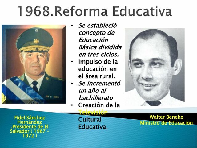 Reforma Educativa de 1968