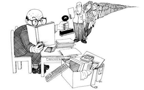 Aportaciones de Max Weber, Burocratización