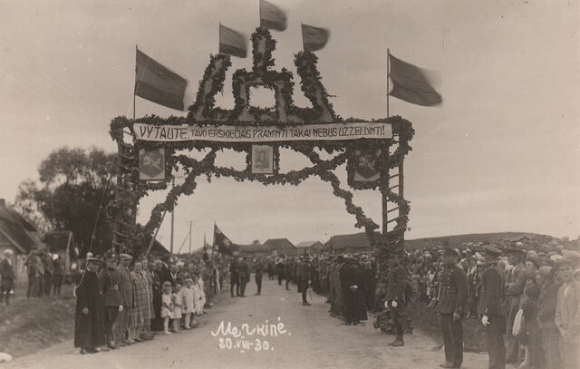 Vytauto Didžiojo mirties 500-ųjų metų minėjimas.