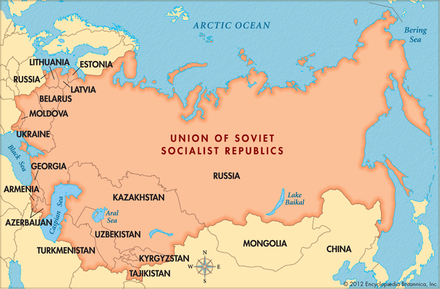 Formation of Soviet Union