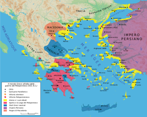 LE GUERRE DEL PELOPONNESO