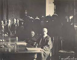 El final de la dinastía Qing.