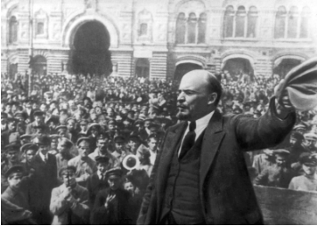 Bolsheviks overthrow the Provisional Government and take control