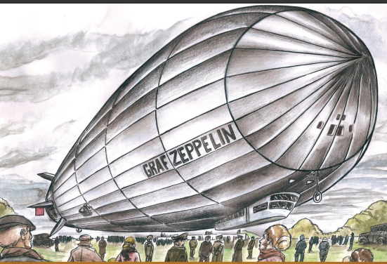 El dirigible Graf Zeppelin