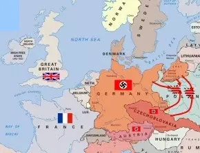 Alemania emprendió a un avance imparable sobre Europa Occidental