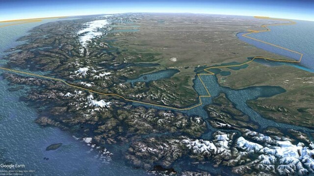 Desembocadura en el Océano Pacífico