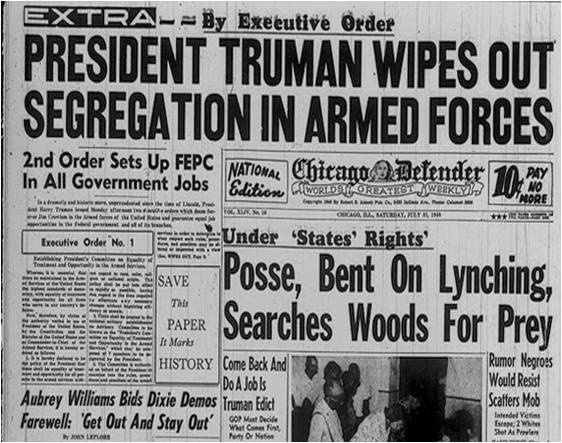 Executive Order 9981 (ALL men)