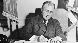 Timeline: First and Second New Deal